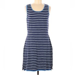 NWT Sail to Sable navy stripe sleeveless sweater dress Size M